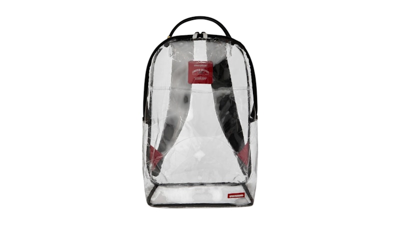 Sprayground Clear Embossed Boss Backpack Clear