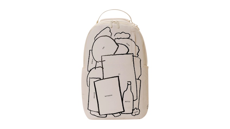 Sprayground Collaboration Emuni Inwards Light Backpack Multicolor