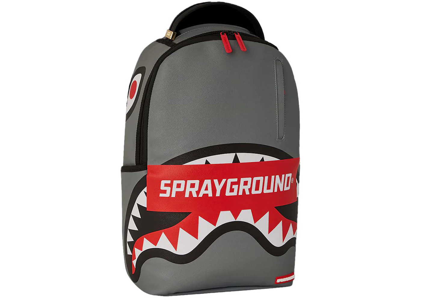 Sprayground Core Grey DLXSV Backpack Grey/Red - FW24 - US
