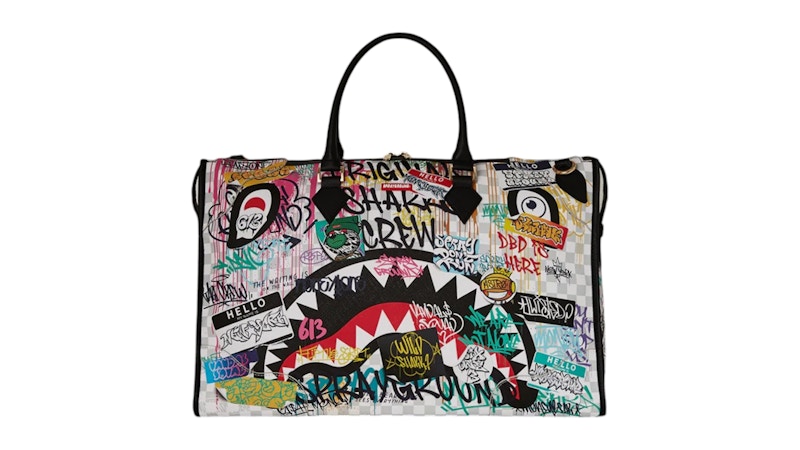 Sprayground Create Another Day Pyramid Duffle Multicolor