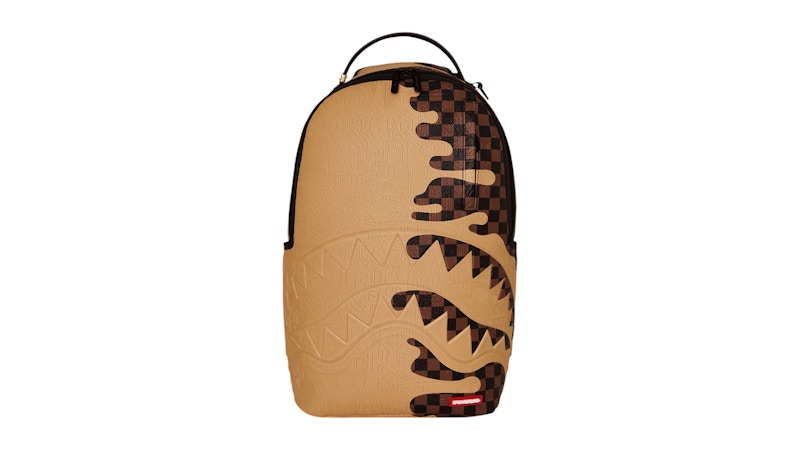 Sprayground Designer Drip Effect Backpack Multicolor