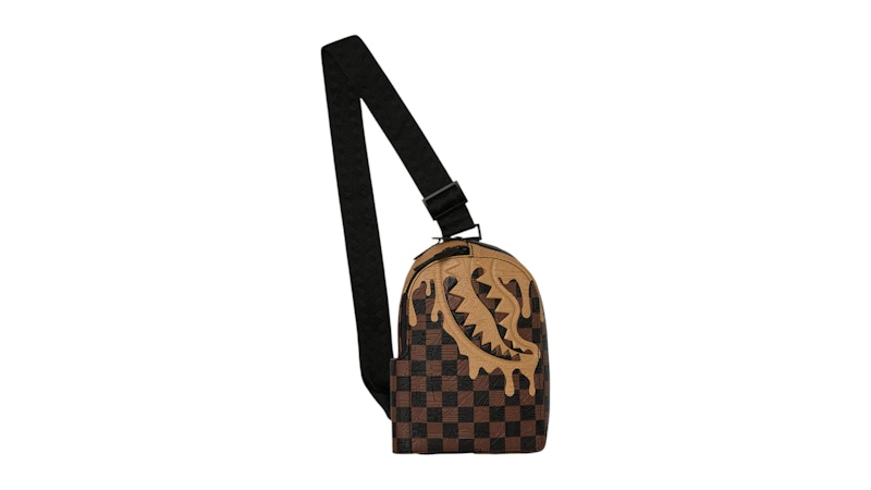 Sprayground Designer Drip Effect Backpack Sling Bag Multicolor