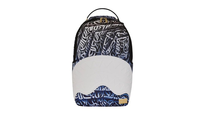 Pre-owned Sprayground Diaa Allam Seeking Perfection 003 Backpack In Multi