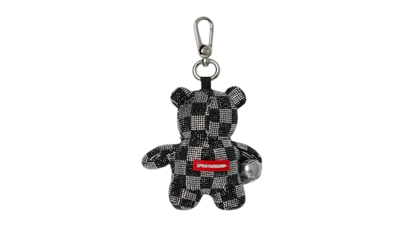 Sprayground Diamond Heist Bear Cub Keychain Multicolor
