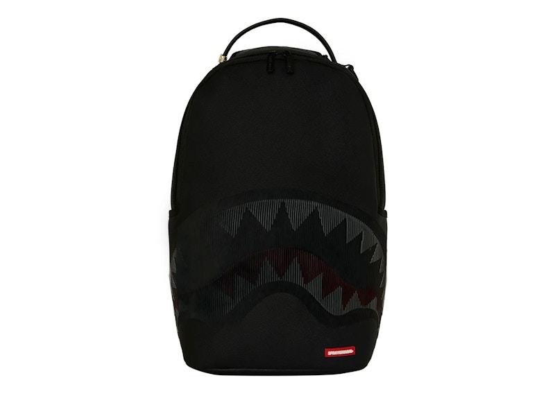 Sprayground Disappearing Shark Backpack Black