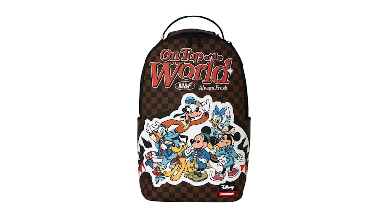 Sprayground Disney Mickey Official Collab Crew Ready Backpack Multicolor