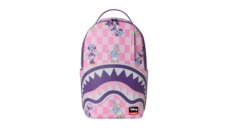 Sprayground Disney Minnie Daisy Check Backpack Multicolor