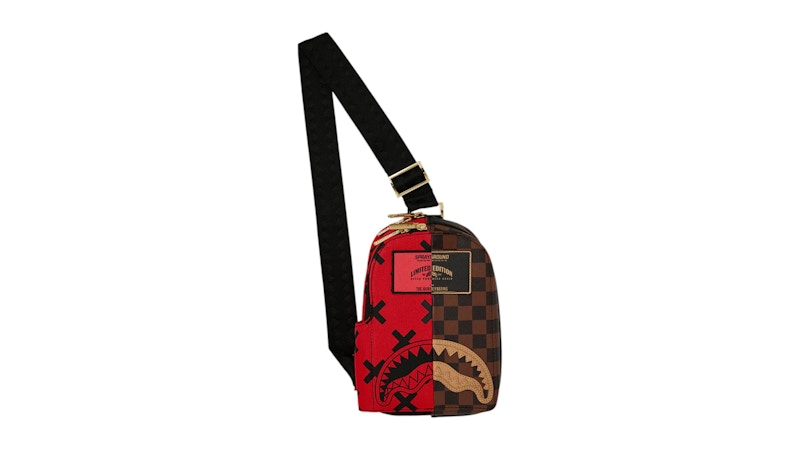Sprayground Divide & Conquer Backpack Sling Bag Multicolor