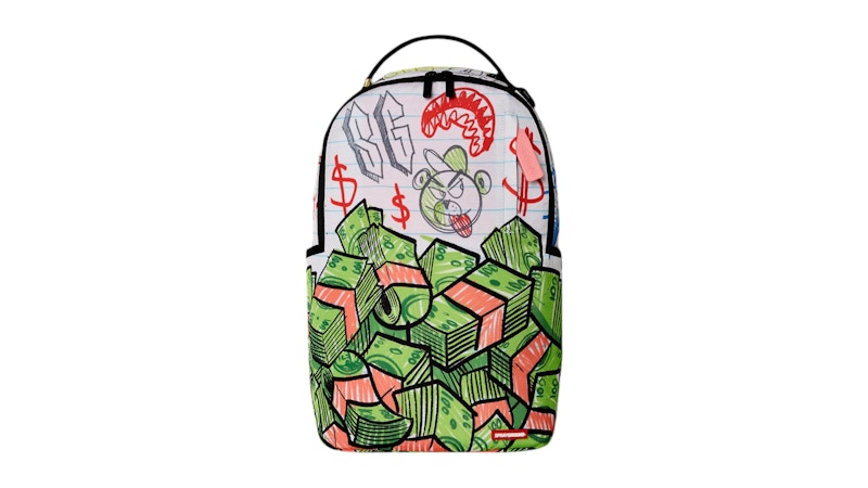 Pre-owned Sprayground Doodle Dreamz Dlxr Backpack In Multi