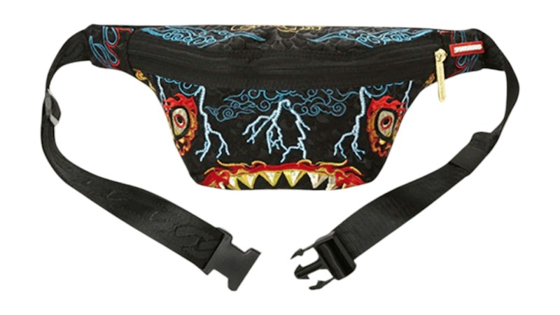 Sprayground Dragon Shark Nightmare Crossbody Multicolor