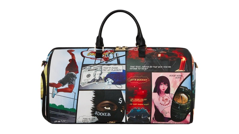 Borsone Sprayground Everyday's A Movie Multicolore