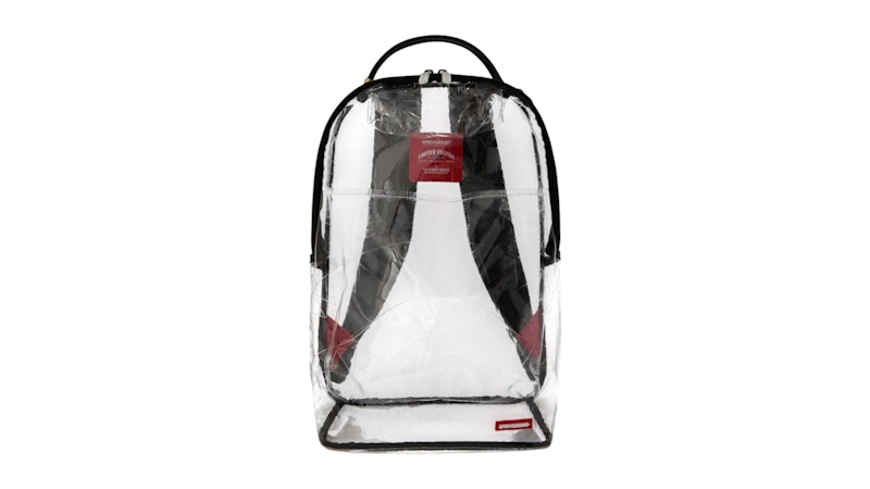 Sprayground Fully Clear Embossed Boss Backpack Clear