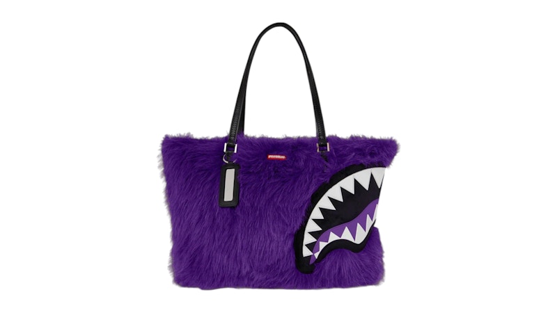 Sprayground Furzilla Shark (Purp) Tote Multicolor