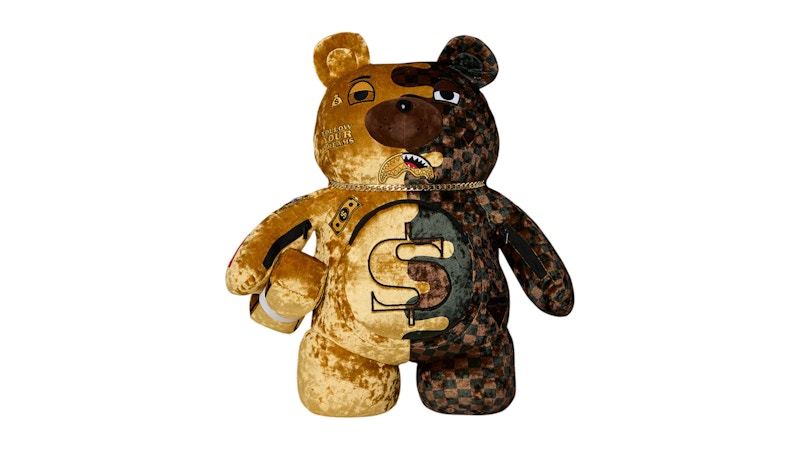 Sprayground Golden Dynasty Moneybear Backpack Multicolor