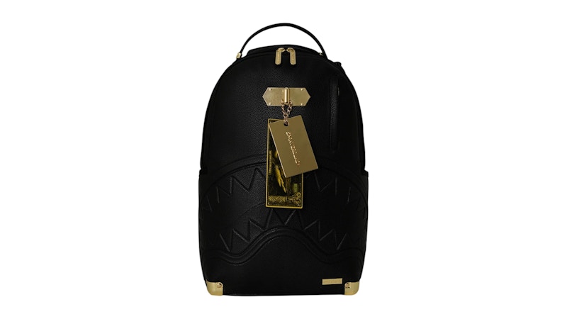 Sprayground Golden Reserve Metal Money Locked Handtag Backpack Multicolor