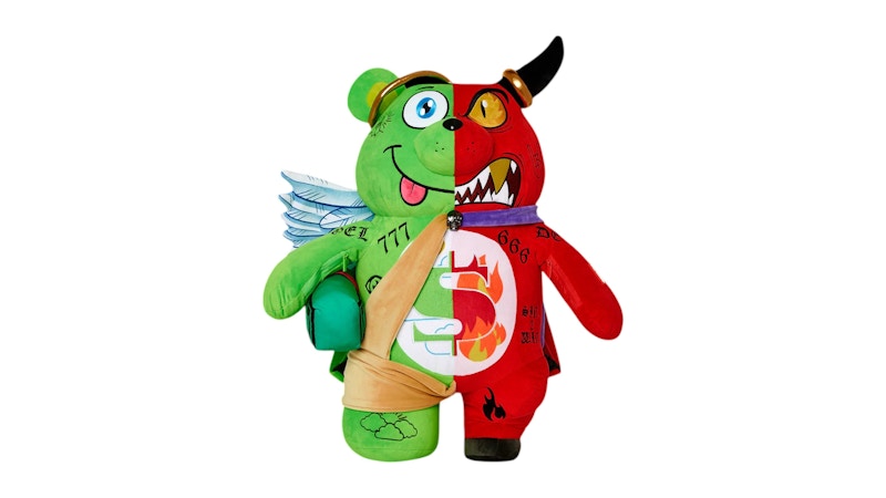 Zaino Sprayground Halo Diablo Moneybear Multicolore