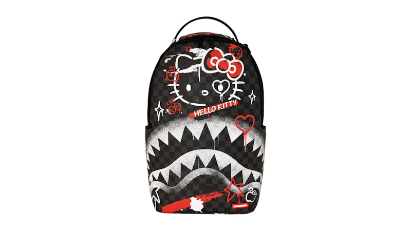 Sprayground Hello Kitty Official Collab Fresh Paint Backpack Multicolor