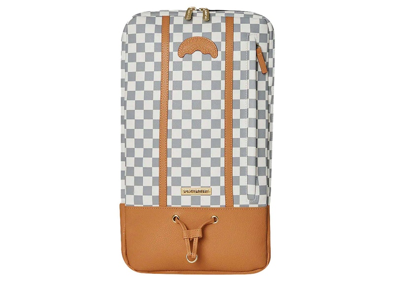 Sprayground Henny Raceway Cream Smartpack Backpack Grey