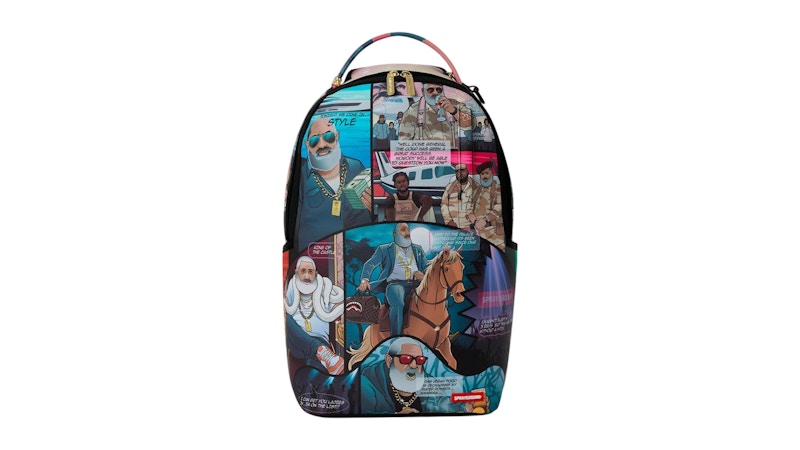 Sprayground James First Class Comic Backpack Multicolor
