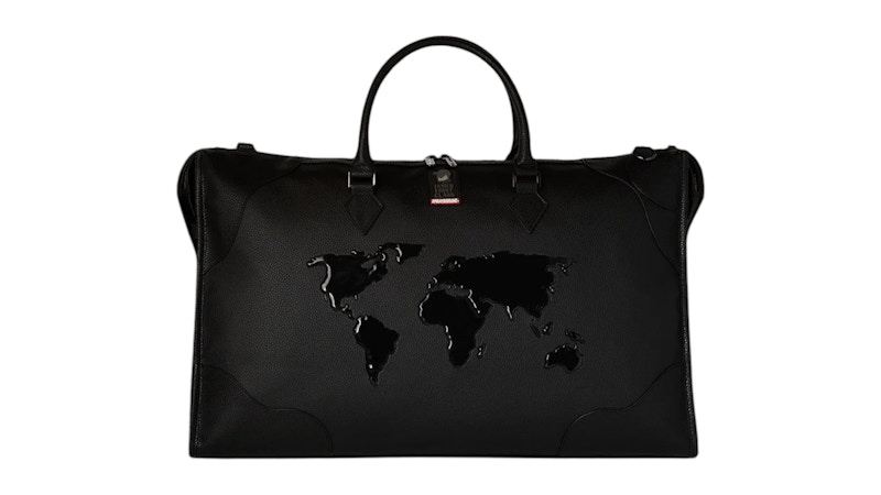 Sprayground James First Class Global Takeoff Pyramid Duffle Multicolor