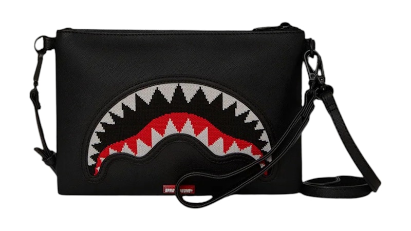 Sprayground Knit Commander Crossover Clutch Multicolor