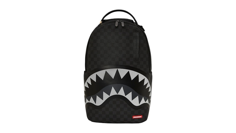 Pre-owned Sprayground Lights Out Sharks In Paris Backpack In Multi