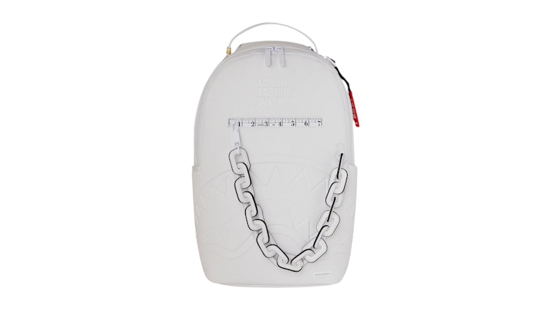Sprayground London Fashion Week Made To Measure Backpack White