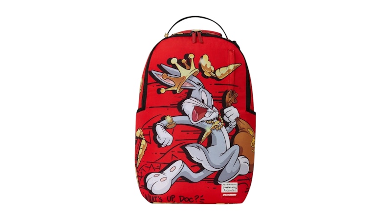 Sprayground Looney Tunes Red Rabbit Run Backpack Multicolor
