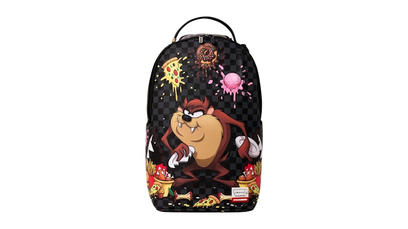 Sprayground Looney Tunes Tazmanian Devil Lunch Break Backpack Multicolor