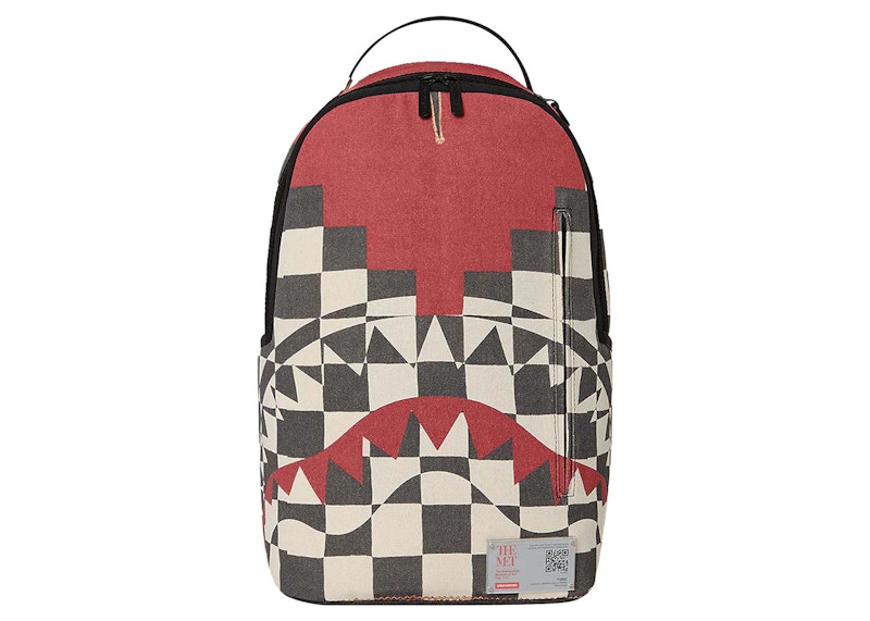 SPRAYGROUND Pre-owned Men's Met Checkboard Tunic Backpack In Multi
