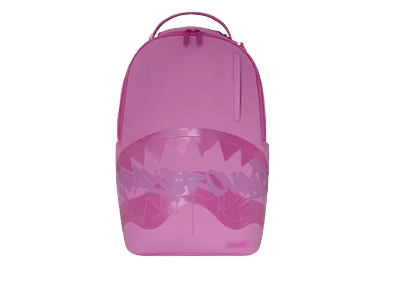 Sprayground Metallic Pink Metallic Drip Backpack Multicolor