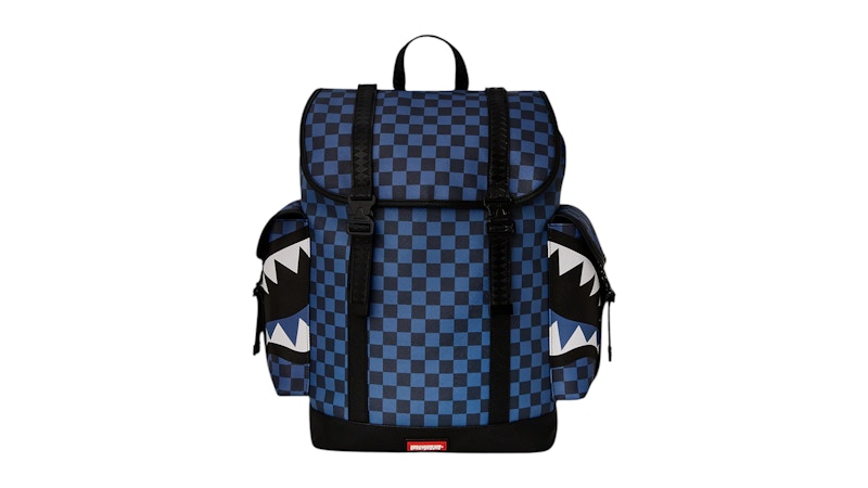 Pre-owned Sprayground Midnight Magic Sharks In Paris Monte Carlo Backpack In Multi