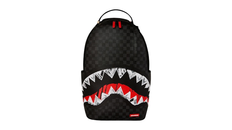 Pre-owned Sprayground Midnight Shadow Backpack In Black