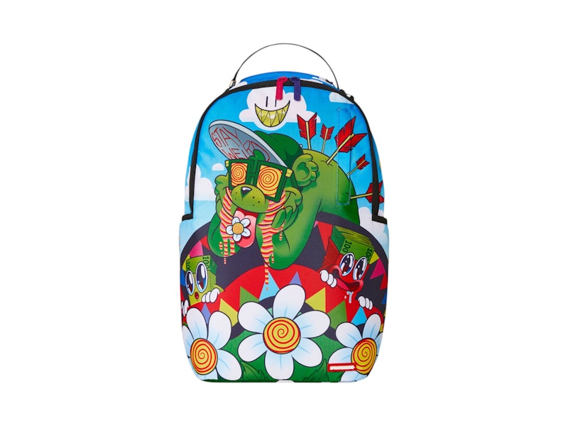 Pre-owned Sprayground Money Bear Weirdo Dlxr Backpack In Multi