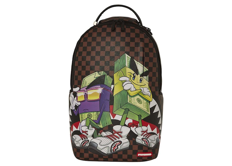 Backpack money best sale