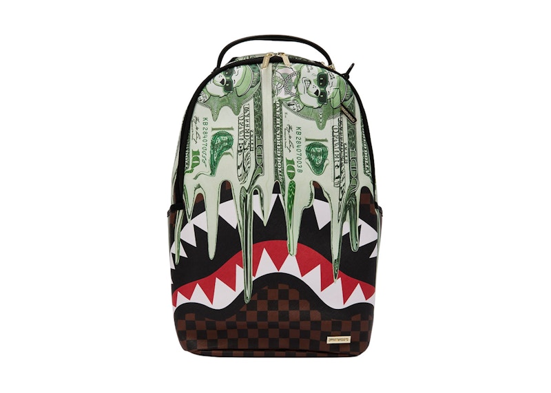 Sprayground Money Drippin Dollars Backpack Multicolor