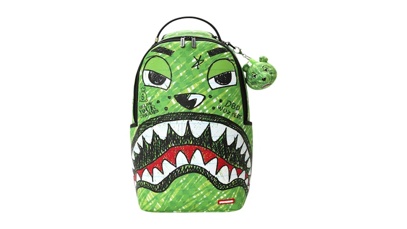 Sprayground Moneybear Chomp & Keychain Backpack Multicolor