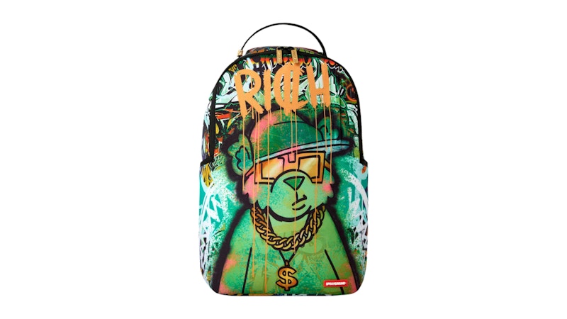 Sprayground Moneybear Tunnel Mural Backpack Multicolor