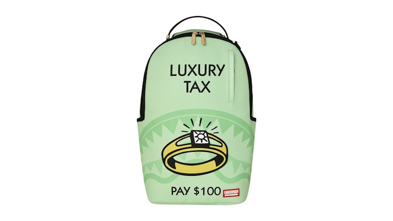 Sprayground Monopoly Paid Up Backpack Multicolor