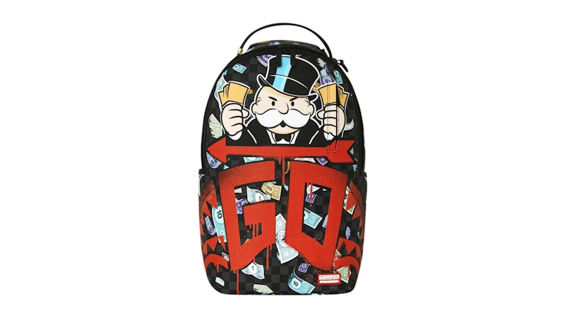 Sprayground Monopoly Time To Go Backpack Multicolor