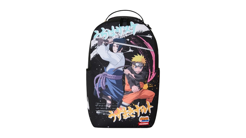 Sprayground Naruto Back To Back Attack Backpack Multicolor