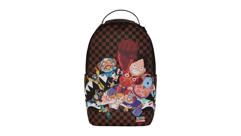 Pre-owned Sprayground One Piece Egghead Crew Backpack In Multi
