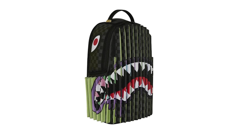 Sprayground Optical Illusion 2 Way Design Backpack Multicolor