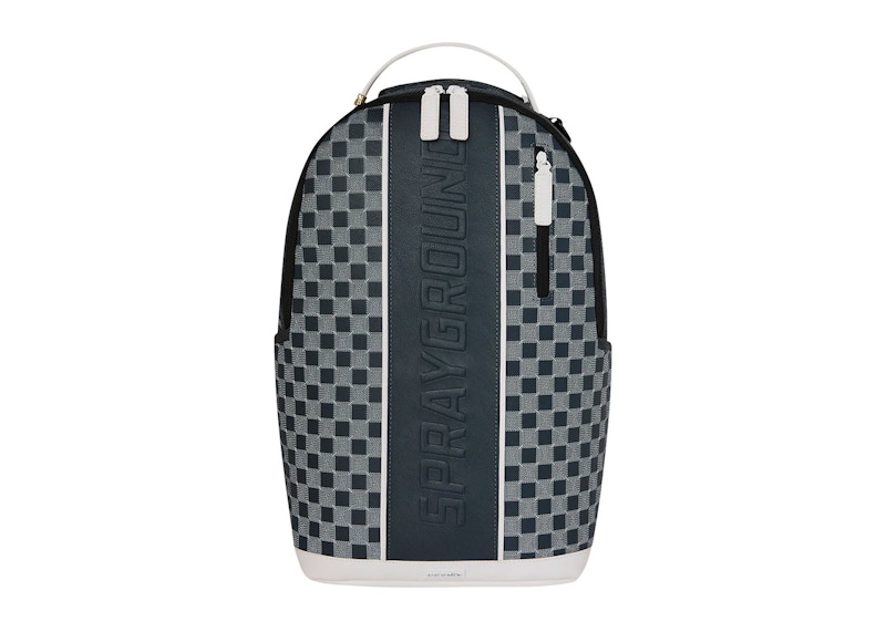 Sprayground Optix Grid Backpack Blauw