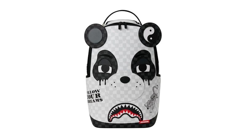 Sprayground Panda Face Backpack Black/White