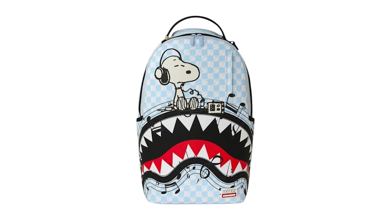 Sprayground Peanuts Snoopy Jams Backpack Blue
