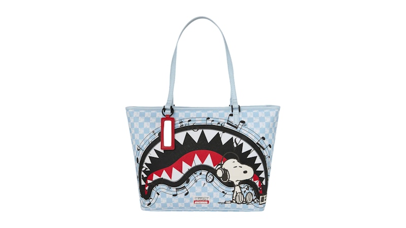 Sprayground Peanuts Snoopy Tuned Up & Tuned Out Tote Multicolor