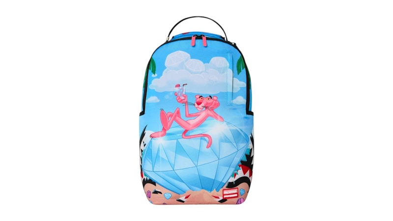 Sprayground Pink Panther Giant Diamond Backpack Multicolor