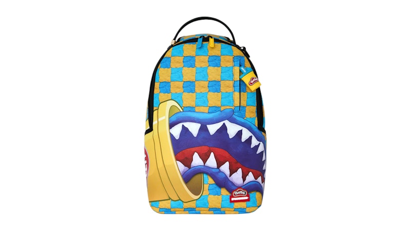 Sprayground Play-Doh Molded Shark Mini Dlx Backpack Multicolor