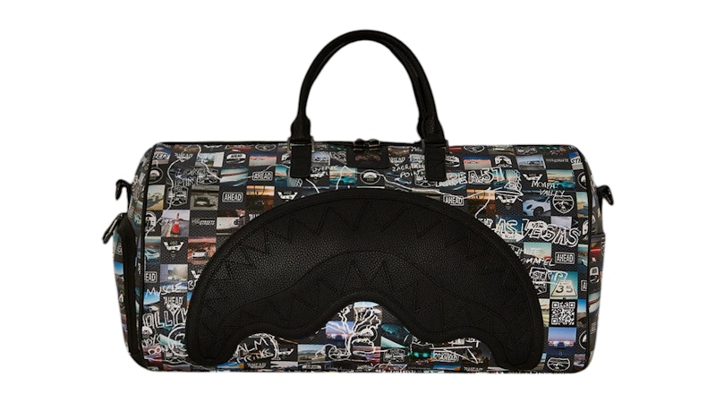 Sprayground Porsche Ahead Collab Duffle - Limited Edition Multicolor